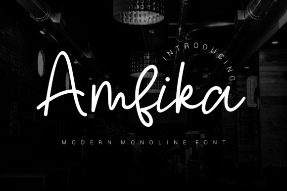 Amfika Font Review: Authentic Script for Campaigns