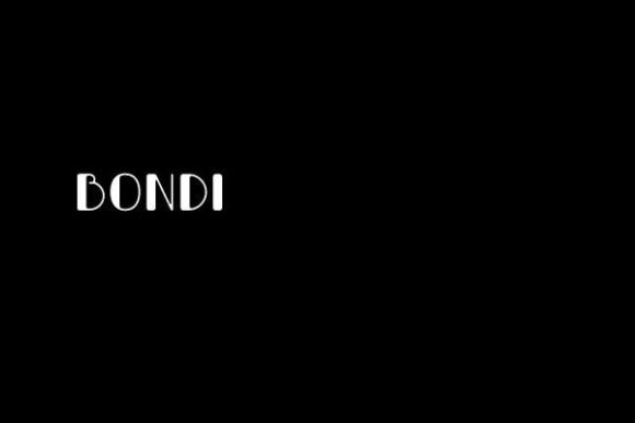 Bondi Font: A Modern Display Typeface for Small Business Branding