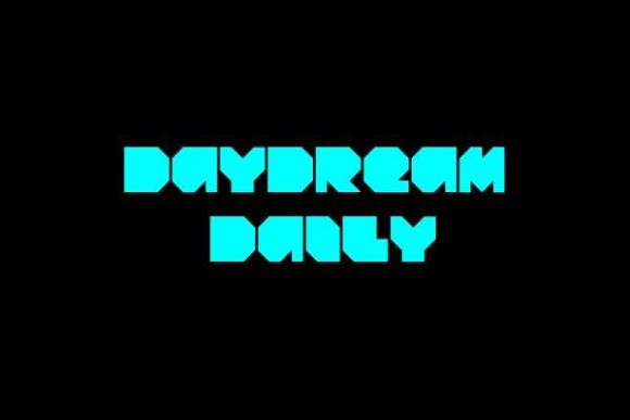 Daydream Daily: A Bold Display Font for Modern Editorial Design