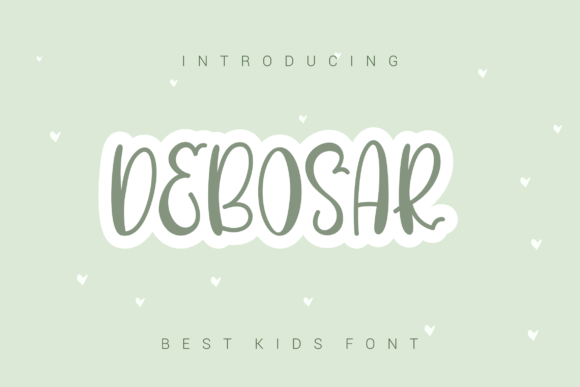 Debosar Font: Authentic Handwritten Type for Editorial Design