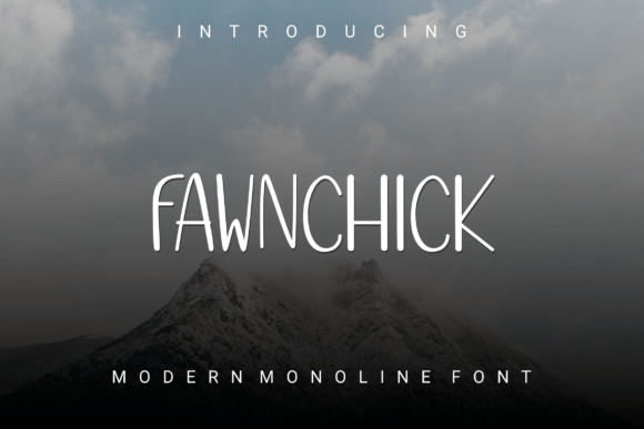 Fawnchik Font: A Sans Serif Typeface for Branding