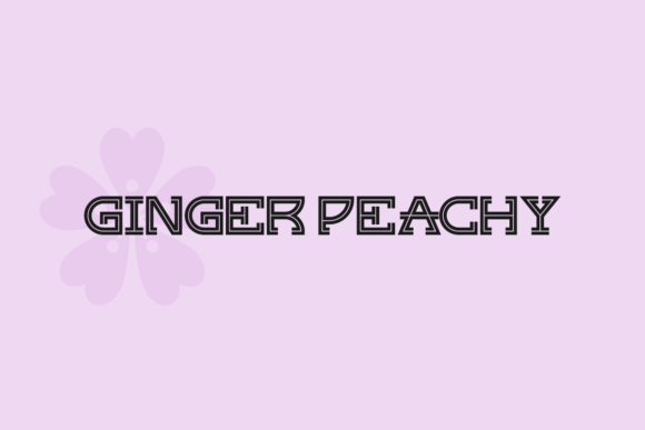 Ginger Peachy: A Maker's Dream Font for Handmade Labels, Cards & More