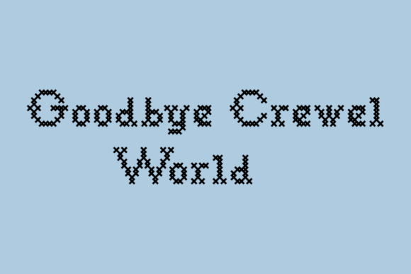 How Goodbye Crewel World Font Gave My Small Business a Fresh, Polished Look