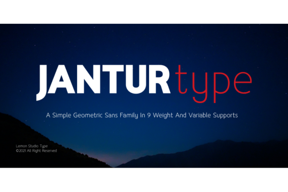Jantur Font: A Versatile Sans Serif for Makers
