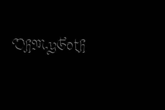 Oh My Goth: A Unique Display Font for Modern Editorial Design