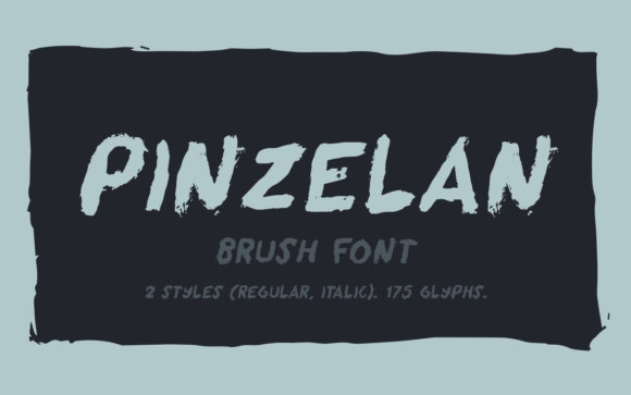 Pinzelan Font Review: Testing a Bold Textured Display Typeface