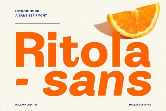 Ritola Sans Font: Fresh Branding for Small Business