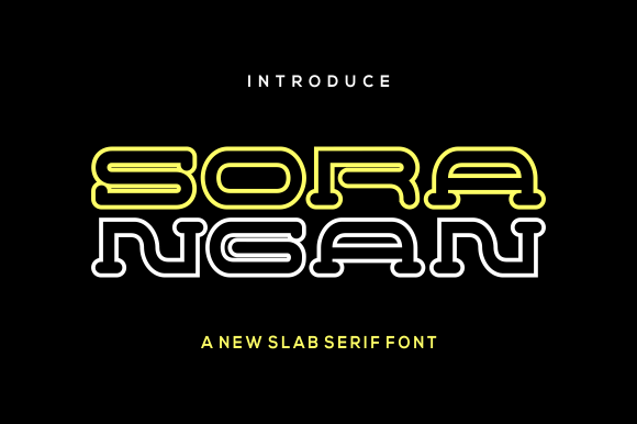 Sorangan Font Review: A Bold Slab Serif for Branding