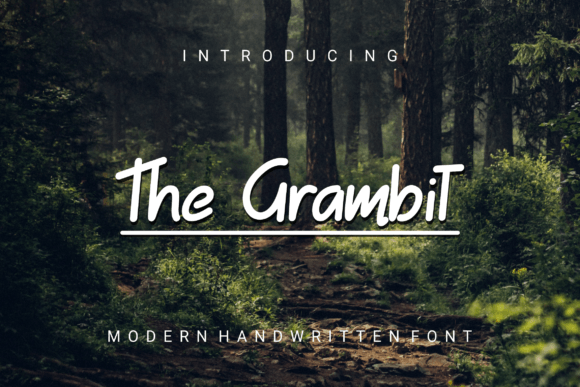 The Grambit Font: A Natural Script for Editorial Design