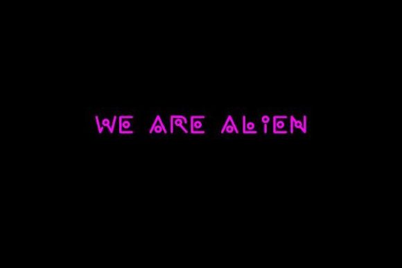 We Are Alien Font Review: A Modern Display Typeface Test